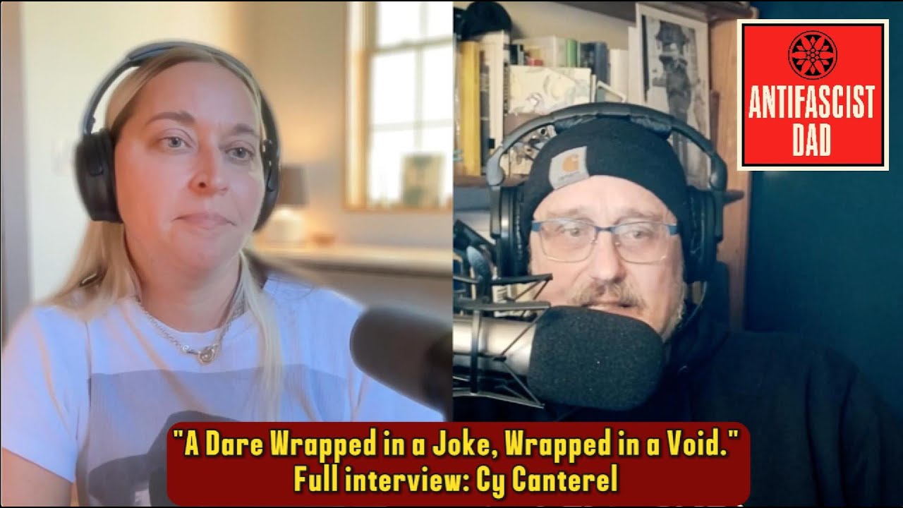 matthewremski's tweet card. FULL INTERVIEW WITH ⁨CY CANTEREL | Antifascist Dad Podcast.