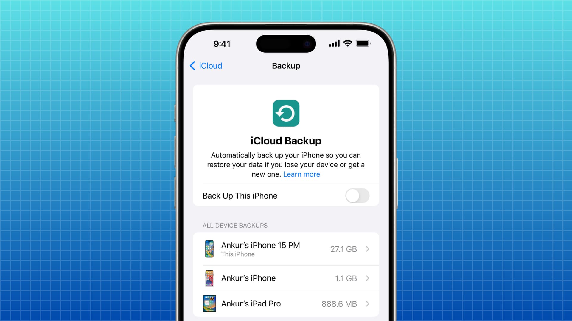 iDownloadBlog's tweet card. Free up your iCloud storage and manage backups more efficiently by learning how to stop iCloud backups on your iPhone or iPad.