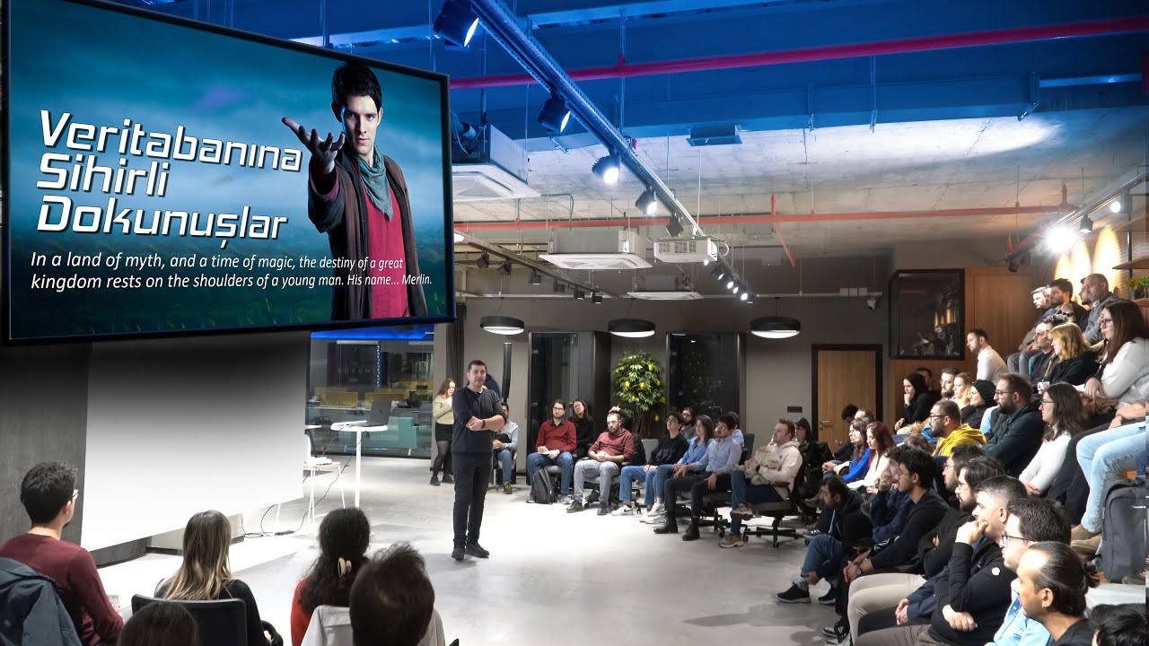 omer_colakoglu's tweet card. Türkiye Java Community, Veritabanına Sihirli Dokunuşlar Etkinliği,...