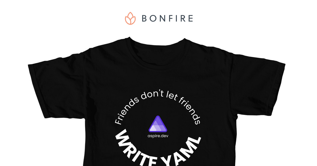 aspiredotdev's tweet card. Aspire (https://aspire.dev) has your back. ?. To celebrate Aspire's new website, aspire.dev, we're launching this special edition shirt with proceeds going to Feeding...