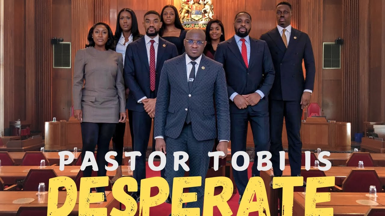 CultPodcasts's tweet card. WHY IS PASTOR TOBI GETTING DESPERATE? THE COLLAPSE OF SPAC NATION...