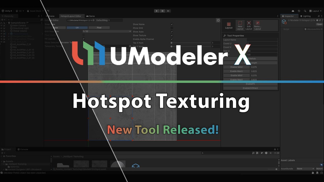 IGHDev's tweet card. 34.0UModeler X - Hotspot Texturing ( Getting Started )