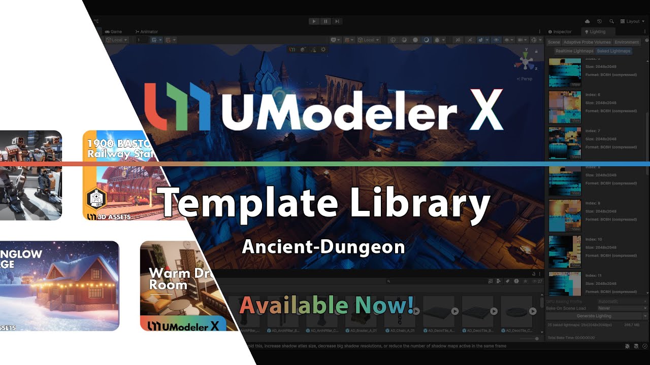IGHDev's tweet card. UModeler X Pro - Template Library Out Now!