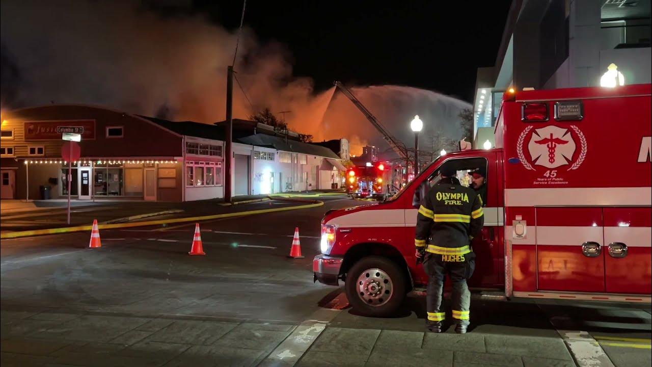 love2run's tweet card. Structure Fire - Olympia WA