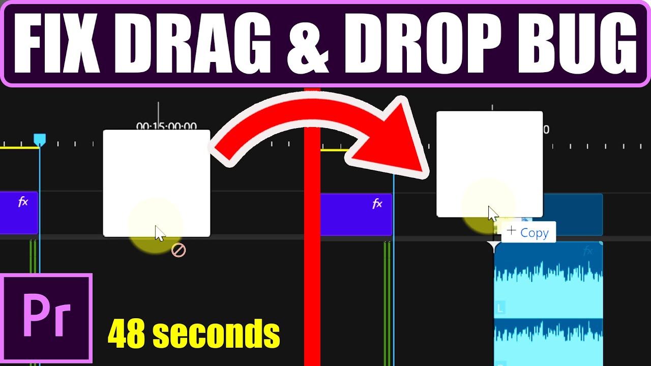 BhupinderTube's tweet card. Fix Premiere Pro Drag & Drop From File Explorer Not Working (Timeline...