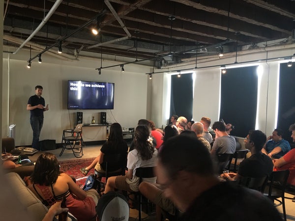 AndyObtiva's tweet card. (to find the room in which the event will take place, please follow the directions provided in the event timeline below the event description) **Hacknight: Build a Social