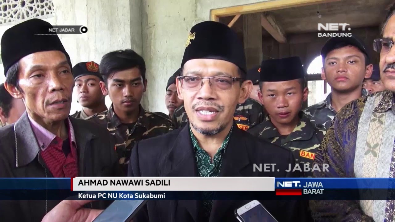 Jabar_NET's tweet card. DEKLARASI JOKOWI MA'RUF AMIN