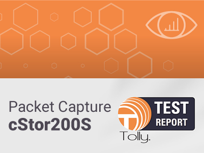 TollyGroup's tweet card. cPacket Networks commissioned the industry-recognized Tolly Group to evaluate the capture-to-disk performance of its cStor200S Packet Capture & Analysis Observability Node.