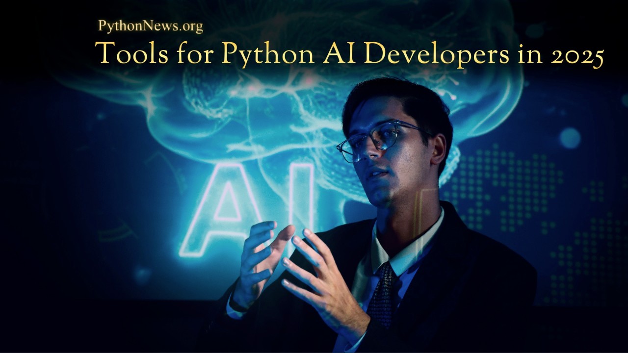 pythonnewsorg's tweet card. The year 2025 marks a major shift for Python developers — from writing scripts to building intelligent, context-aware AI systems. The modern AI developer must understand data pipelines, large...