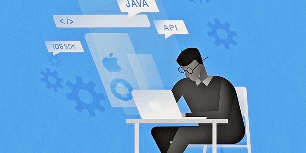 EffectiveSoft's tweet card. A few guidelines for mobile app development