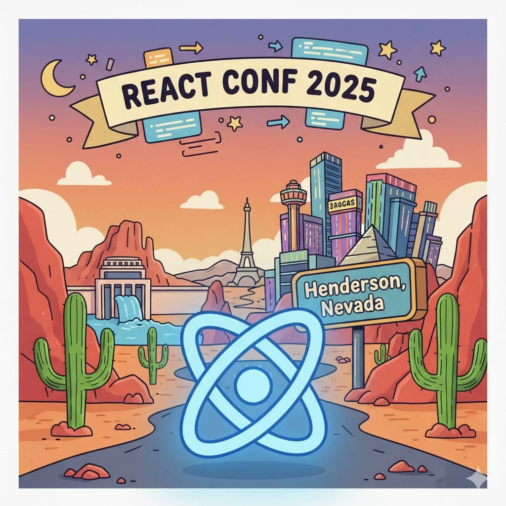 Codeminer42's tweet card. Discover the key announcements and insights from React Conf 2025, including React Foundation, the React Compiler, and major updates for React and React Native.