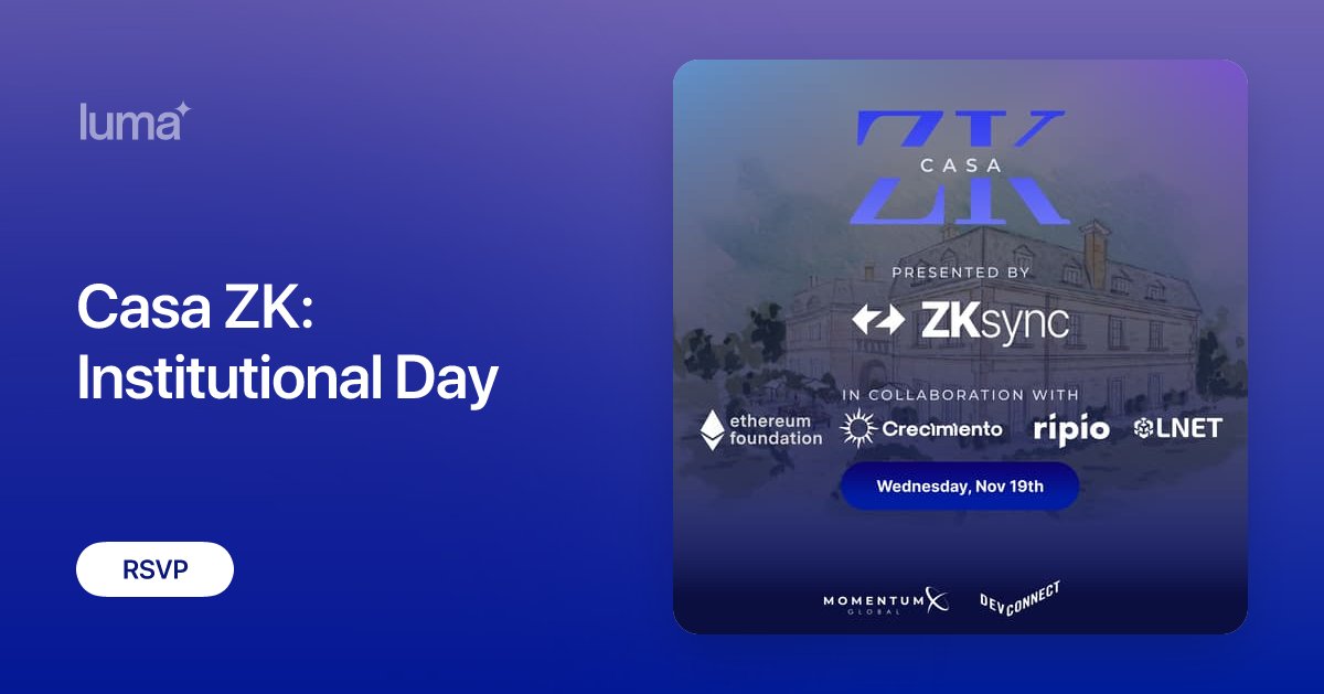 lnetglobal's tweet card. Please note: capacity is limited; entry is first come, first served and +1s must be pre-approved. See you soon! Meet us at Casa ZK, an exclusive private…
