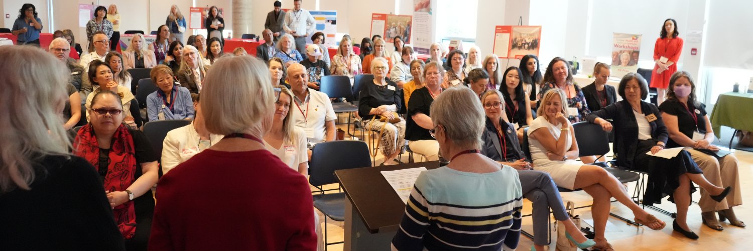 UnitedWay_BC's tweet card. On June 4th, the Collingwood Neighbourhood House Annex in Vancouver buzzed with energy and inspiration as non-profit community leaders, government representatives, seniors, and seniors-serving agency...