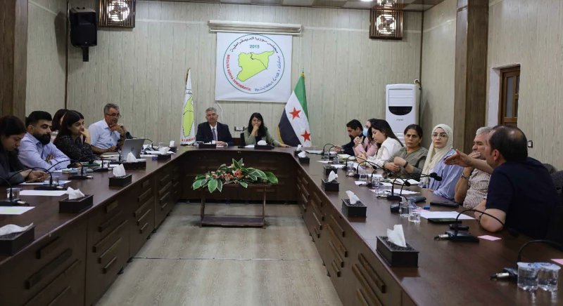 vvanwilgenburg's tweet card. The council also highlighted the importance of implementing a decentralized system in Syria to ensure stability and inclusion.