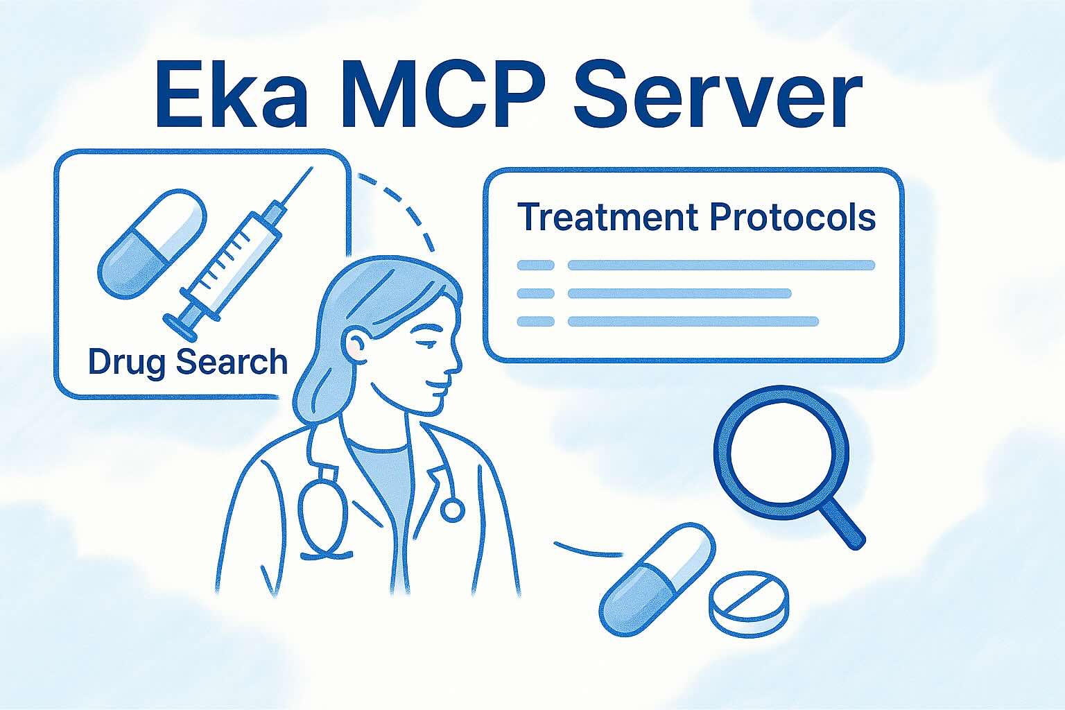vikalpsahni's tweet card. Eka Care is excited to announce the launch of Eka MCP Server, our open-source MCP server designed to enhance the accuracy and reliability of AI assistance in healthcare settings.With the Eka MCP...