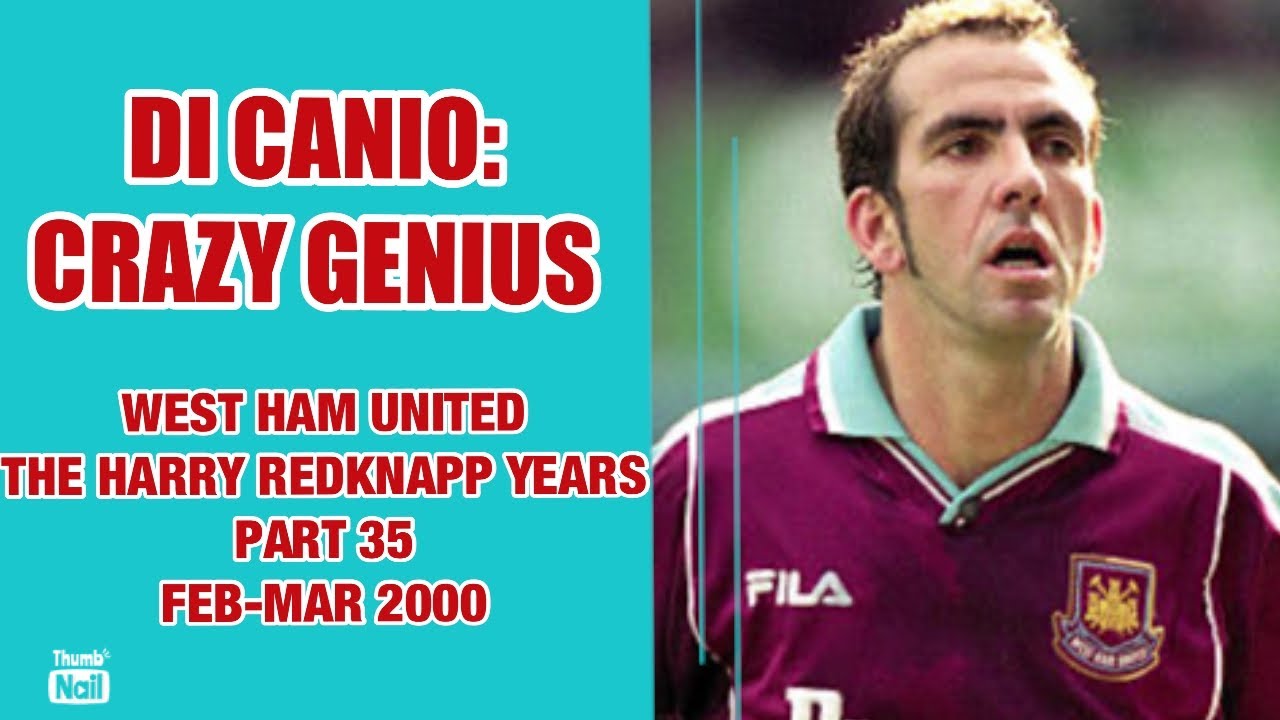 RobBanks68's tweet card. West Ham United - The Harry Redknapp Years - Part 35 - DI CANIO:...