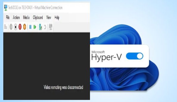 TechDArchive's tweet card. Learn how to troubleshoot the Video Remoting was disconnected on Hyper V error and regain access to your virtual machines