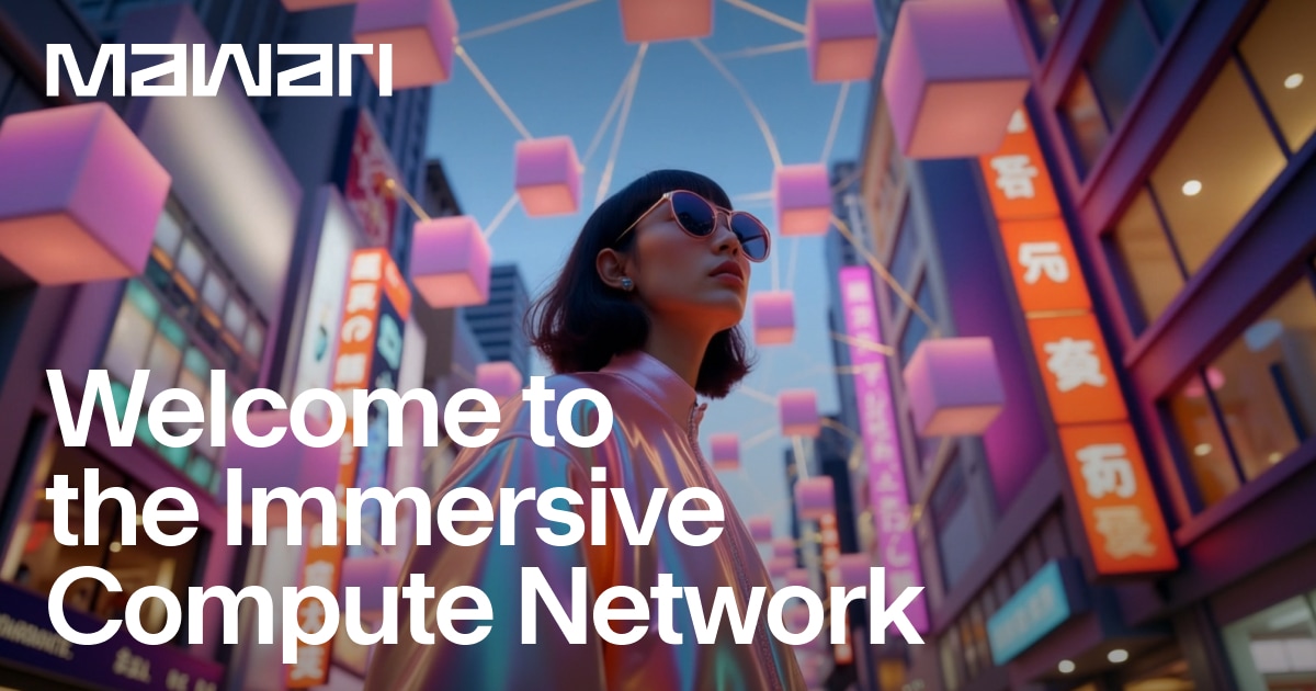 ZivileLT's tweet card. The Mawari Network powers real-time streaming of immersive, AI-powered experiences, with close to zero latency, globally.