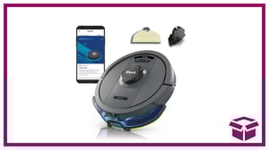 ItsTheInventory's tweet card. Looking to have a cleaner house before holiday hosting? Let robots do all the hard work with a Shark 2-in-1 Robot Vacuum and Mop for only $194
