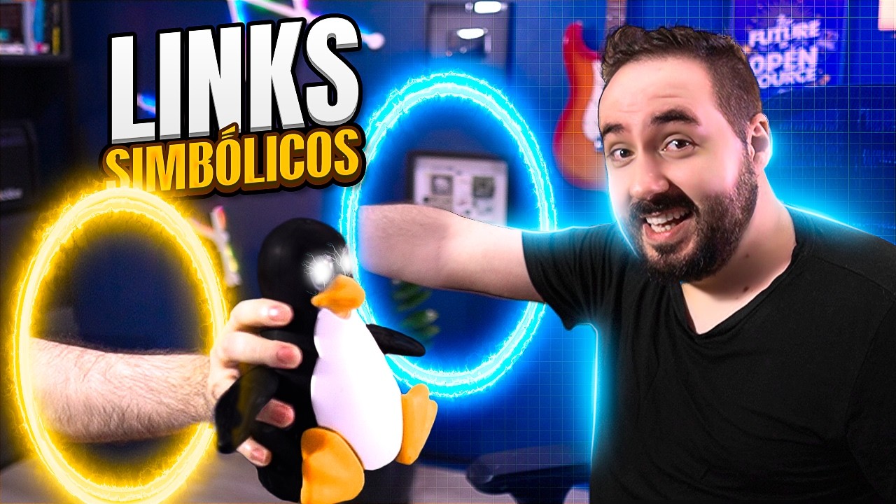 JamoPG's tweet card. Como usar Links Simbólicos no Linux - Guia COMPLETO