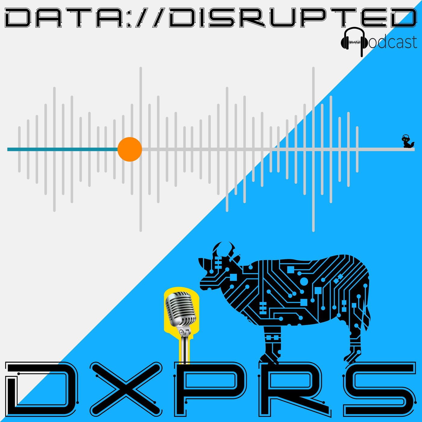 DataDisrupted's tweet card. DXPRS0041: Tapes, Dateien und Blöcke auf der IT Press Tour, Pt. II