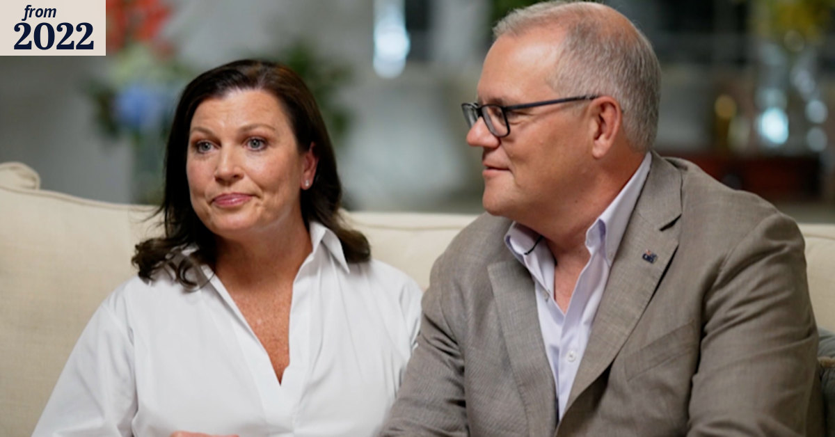 simon_rosenberg's tweet card. Scott Morrison’s wife Jenny rarely speaks to the media. In an interview with Nine’s 60 Minutes, she is dubbed the Prime Minister’s secret weapon, but it remains to be seen if the attempt to soften...
