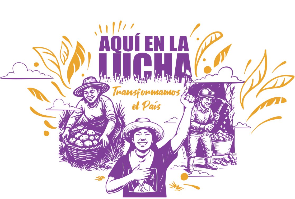 ProgIntl_ES's tweet card. El Congreso de los Pueblos en Colombia llama a la movilización popular contra el capitalismo, el imperialismo y el genocidio.