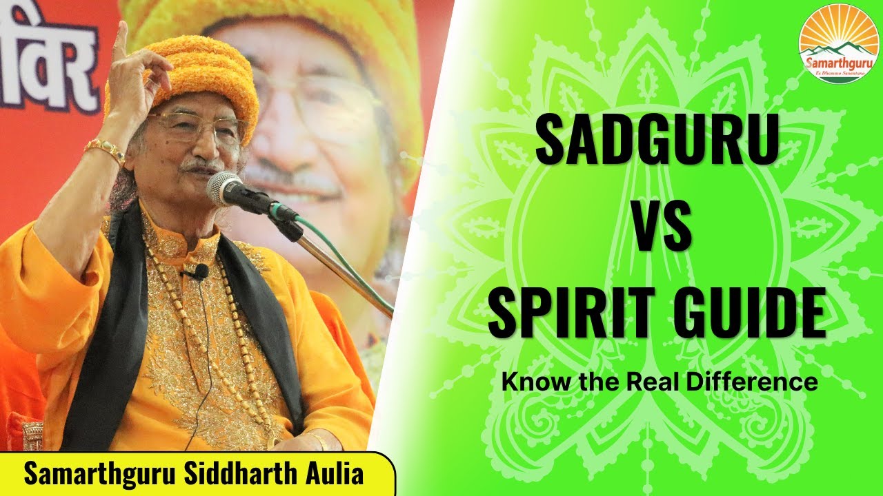 sgdharaofficial's tweet card. What Is the Difference Between Sadguru and Spirit Guide? | Understa...