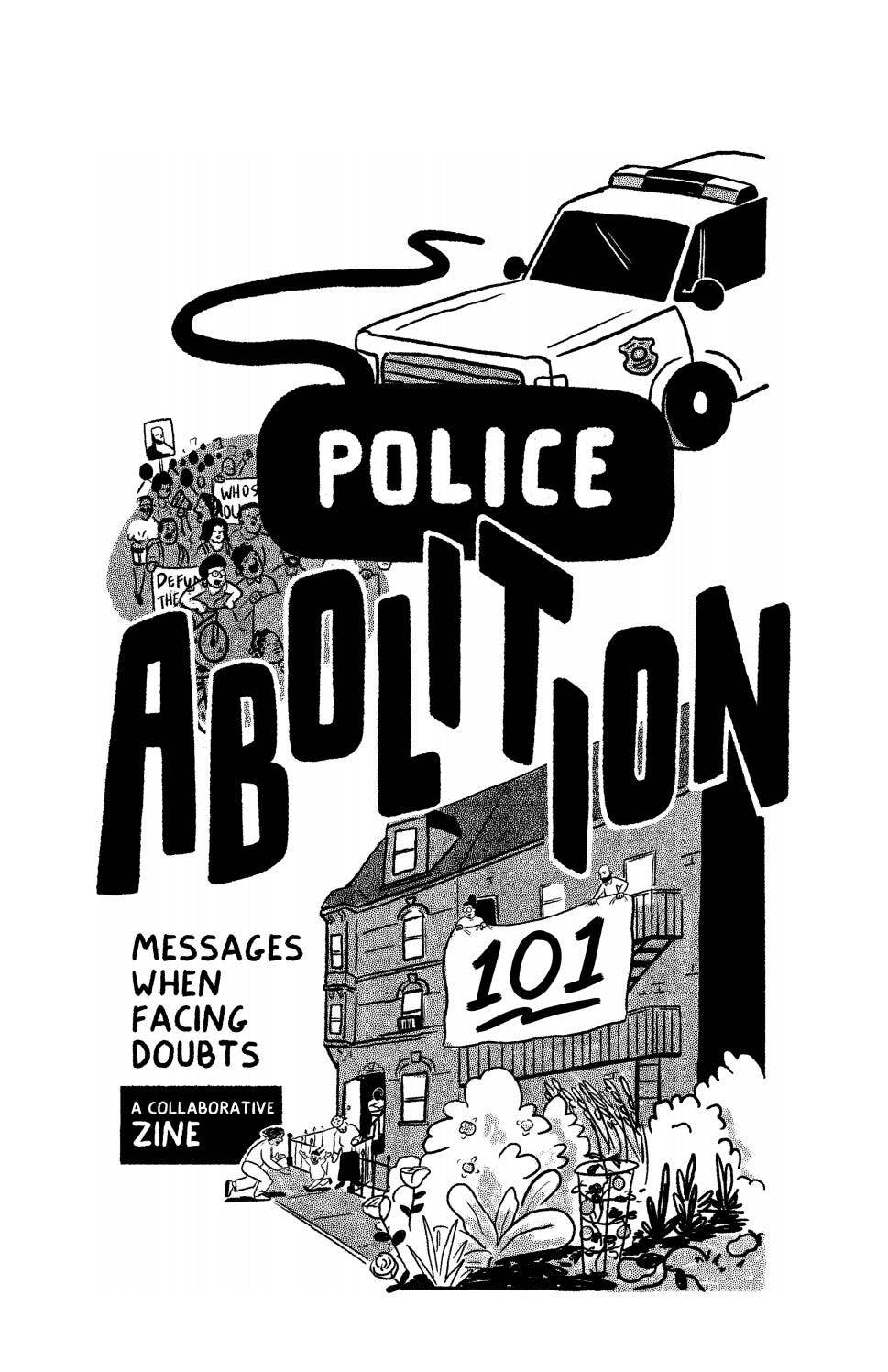 bluestockings's tweet card. Police Abolition 101 is a collaborative zine based on material by MPD 150 (https://www.mpd150.com) and on a report titled "What's Next?" edited by Interrupting Criminalization and Project NIA. It was