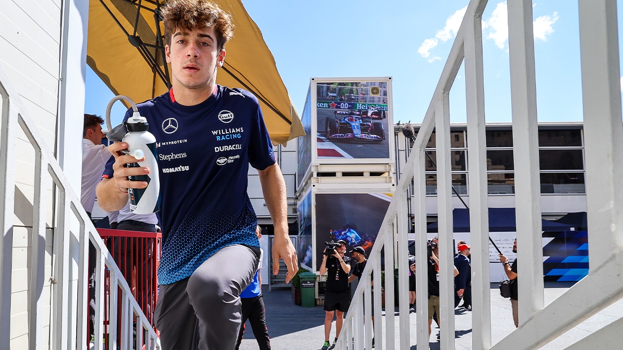 adamcooperF1's tweet card. Franco Colapinto has forced himself into the frame for a 2025 F1 drive after two races with Williams. Adam Cooper reveals the team is prepared to do a deal with Audi for its junior driver — if he...