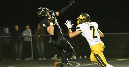 nonpareilonline's tweet card. Landon Blum's incredible one-handed catch in the first quarter of Woodbine's 50-12 win over Fremont-Mills in the 8-Player state quarterfinals Thursday was featured on ESPN's biggest night and morning...