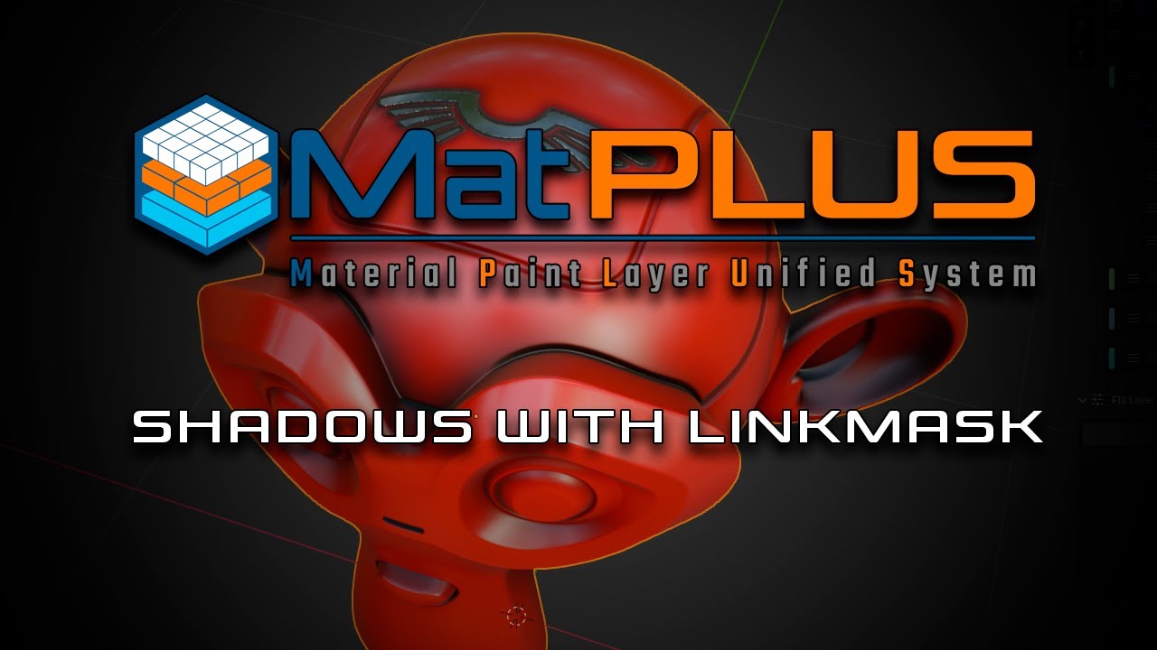 RbdLabStudio's tweet card. MatPlus - Tutorial - Shadows with LinkMask
