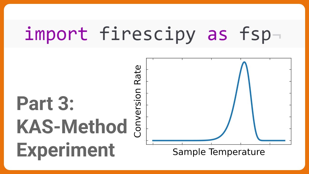 firesimncoding's tweet card. Apparent Activation Energy of Multi-Step Pyrolysis (PMMA TGA, KAS...