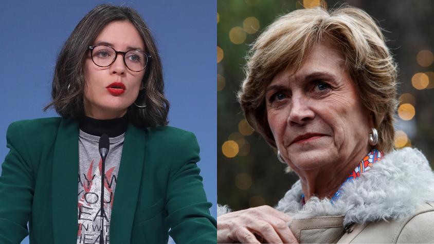 T13's tweet card. "El diagnóstico de La Moneda parece una realidad distinta a la que vemos a diario", manifestó la alcaldesa de Providencia.