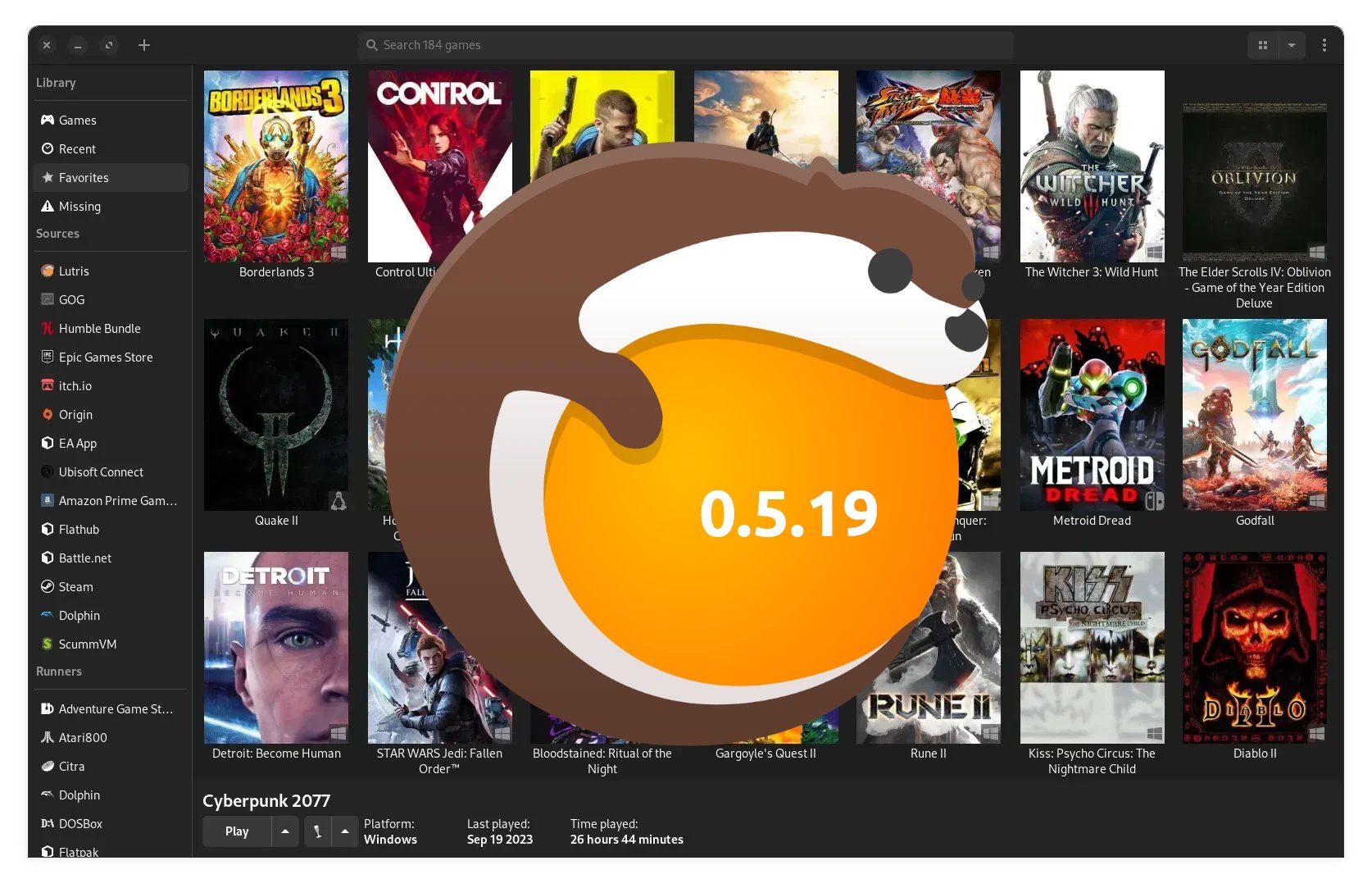 DesdeLinux's tweet card. Lutris 0.5.19 optimiza su integración con Proton, mejorando la compatibilidad y personalización de juegos en Linux. Descubre las novedades.