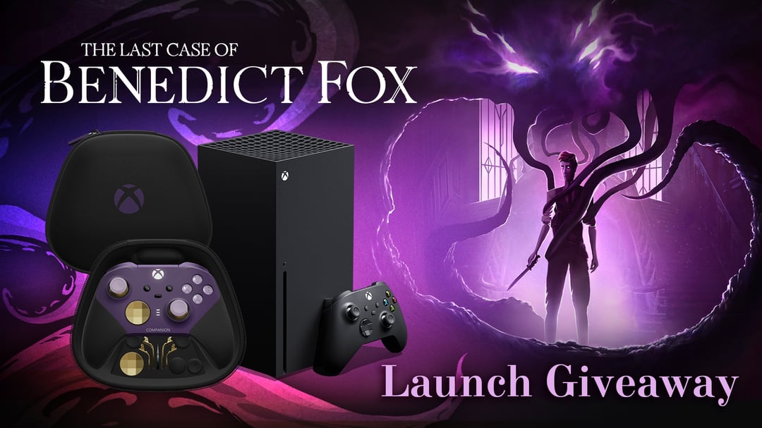 ryanmaycode's tweet card. Descend into limbo, The Last Case of Benedict Fox is coming to Xbox and Steam! To celebrate the launch of The Last Case of Benedict Fox, we're checking for clues and descending into the darkness of...