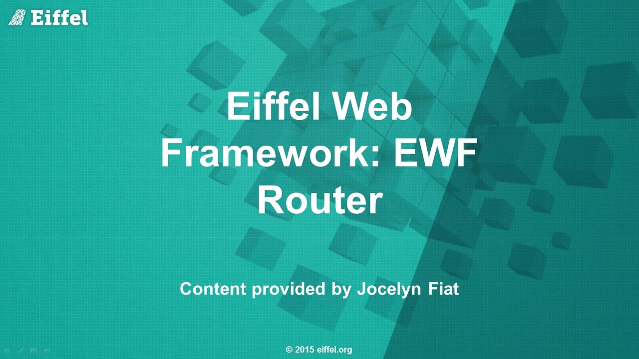 eiffel_software's tweet card. Eiffel Web Framework (EWF) Router