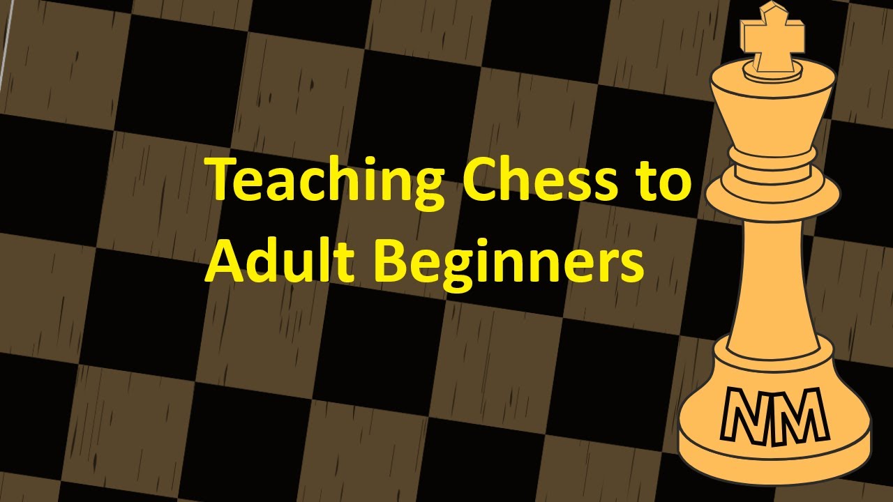 danheisman's tweet card. Teaching Chess to Adult Beginners
