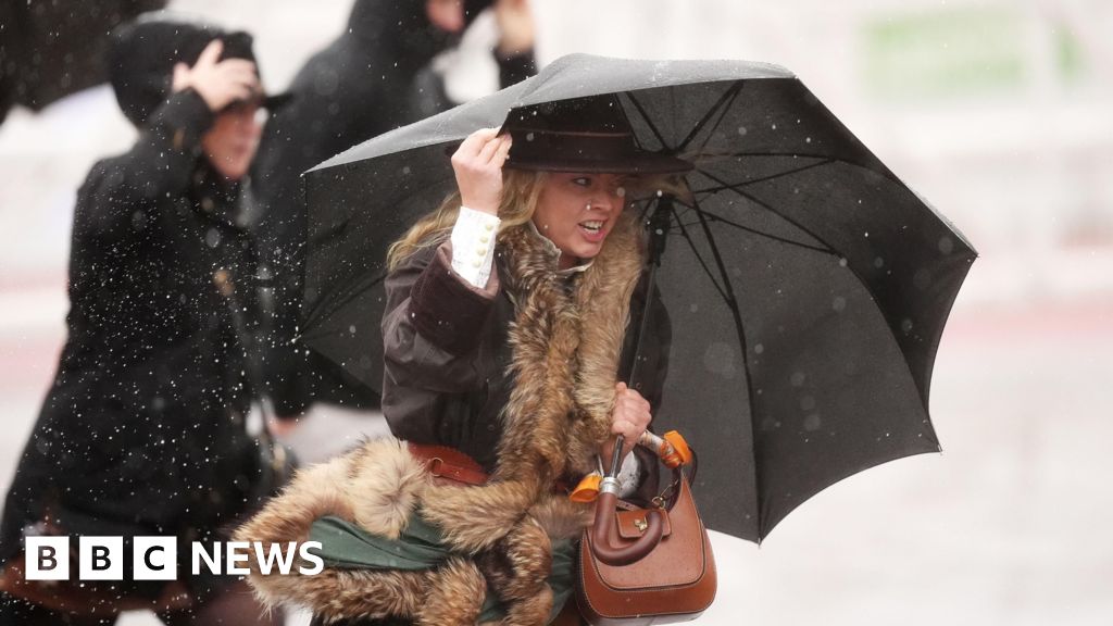 jmdevlabs's tweet card. The storm has brought flooding and downpours, with some areas expecting up to a month's worth of rain in a day.