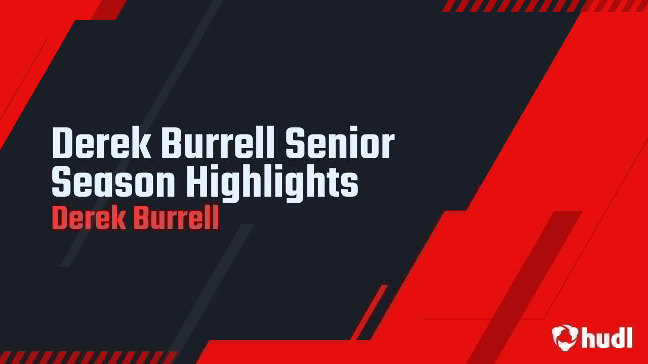 Gregg_Sarra's tweet card. Derek Burrell Senior Season Highlights