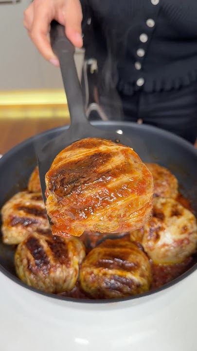 scheerenberger's tweet card. Kase Dolması | Cabbage Cup Hack 🥬 English⬇️ #cabbage #busezeynep...