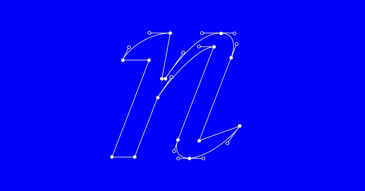 _EricHu's tweet card. Signifier is a Brutalist response to 17th century typefaces. Acknowledging the processes and tools of digital form-making, Signifier’s digital immateriality draws on a deeply material past.