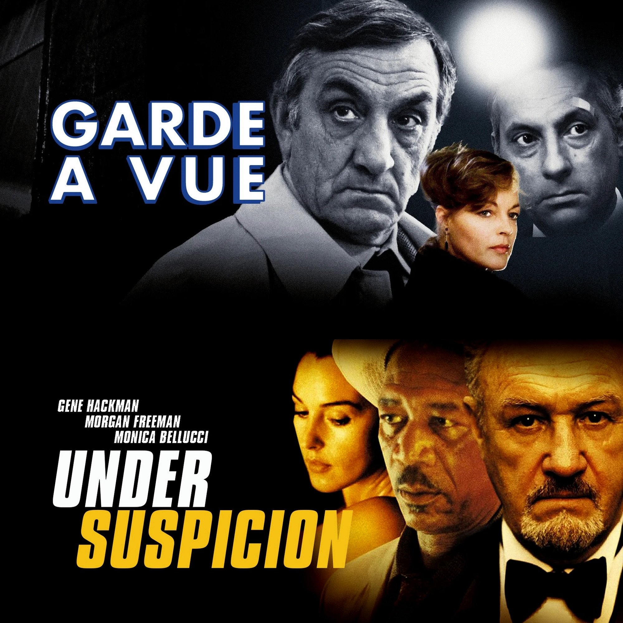 ausiouane's tweet card. 04 - Garde à Vue (1981) / Suspicion (2000) - Dans le doute, reboot !