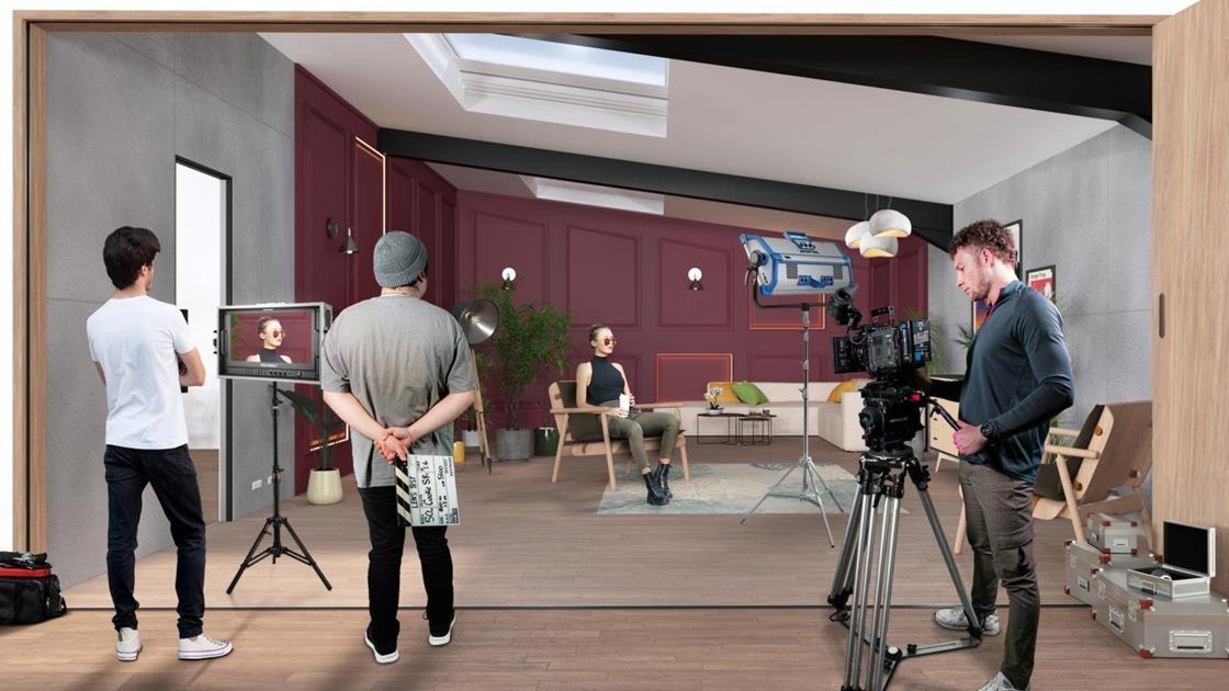 shift4broadcast's tweet card. The new service provides a range of facilities for cinematographers