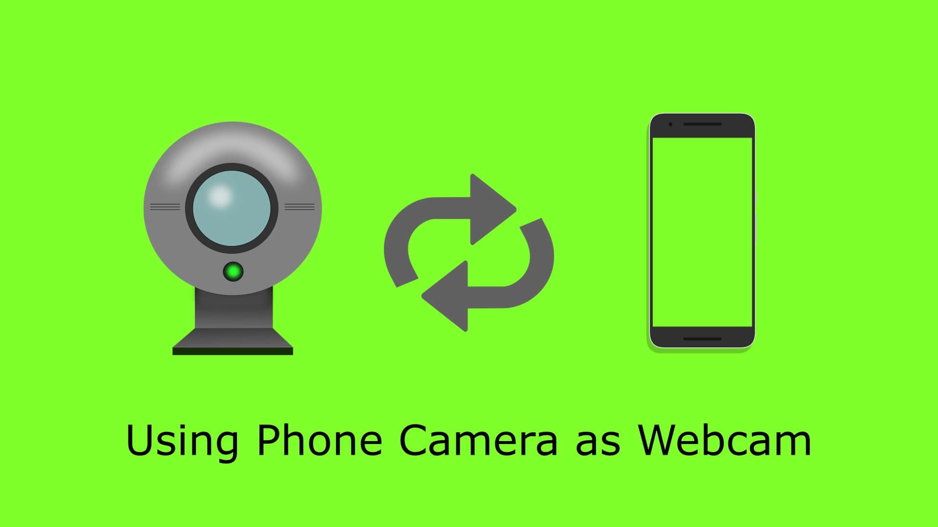 AgattonTech's tweet card. So it will be really nice if you could use that smartphone camera as a webcam. So, in this post, I will tell you about using the phone camera as a webcam.
