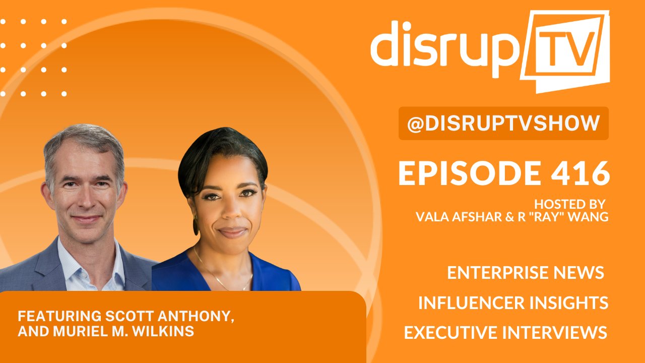 constellationr's tweet card. The Ghosts That Hold Us Back: How Leaders Can Get Out of Their Own Way | DisrupTV Ep. 416 In this episode of DisrupTV, co-hosts R “Ray” Wang, CEO of Constellation Research and best-selling author of