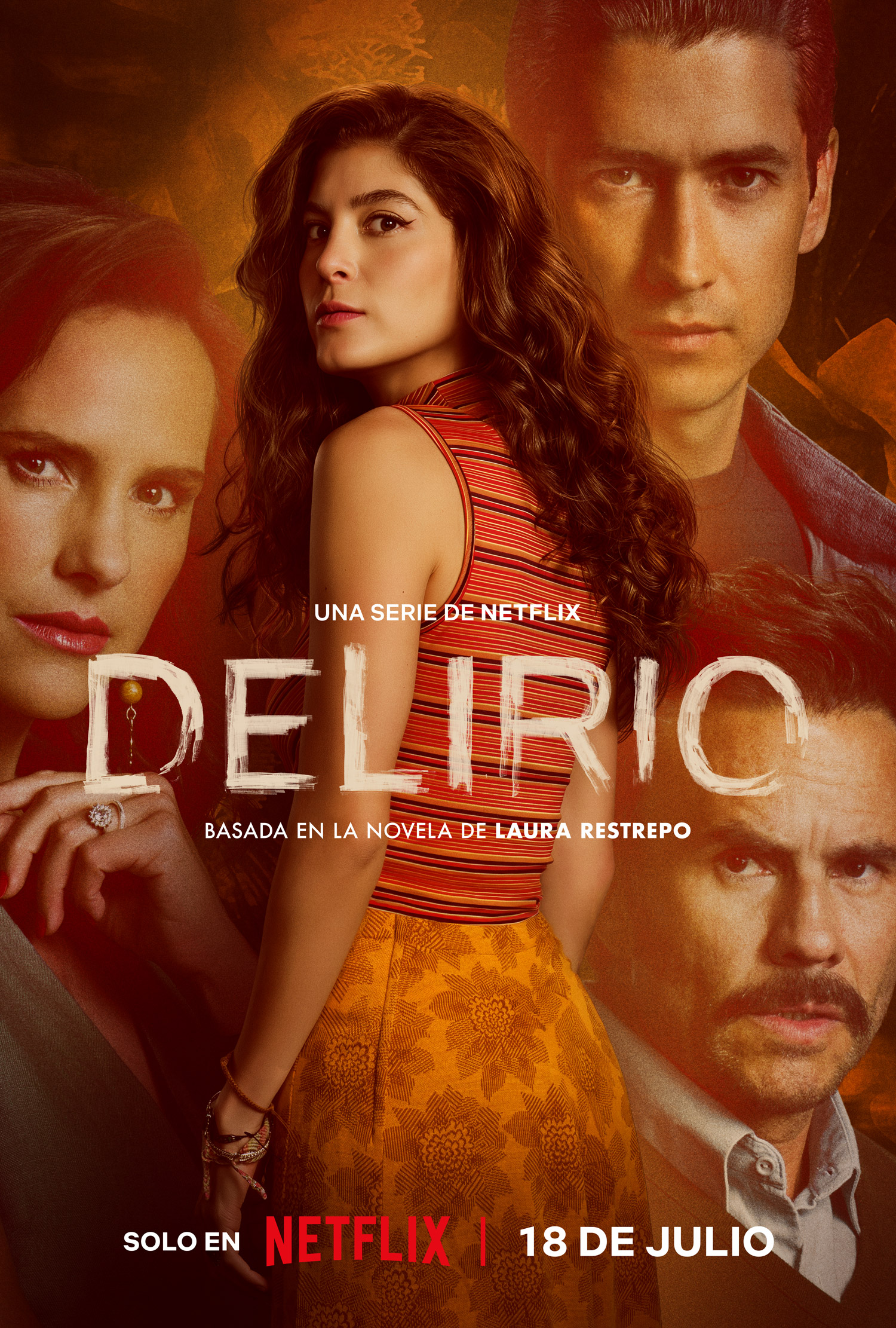 ELTIEMPO's tweet card. Delirio, la nueva serie de Netflix basada en la obra de la escritora colombiana Laura Restrepo, ya está disponible.