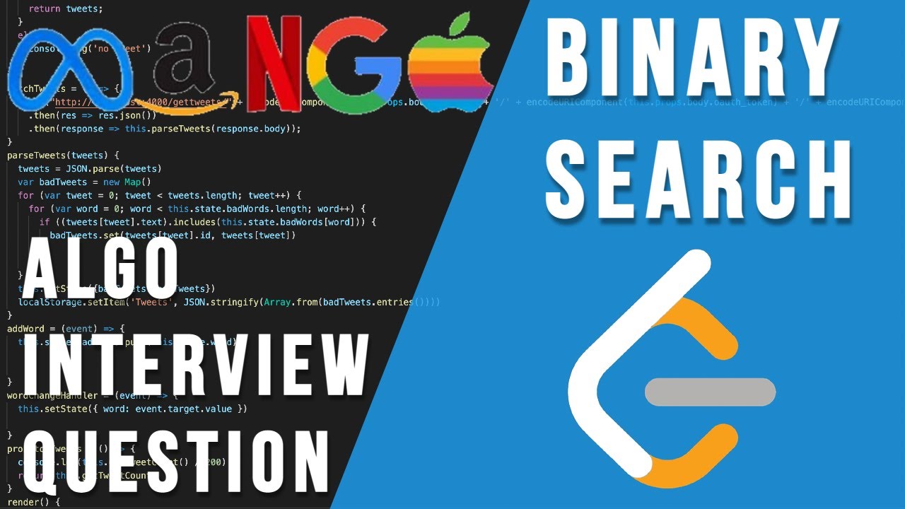 DevsTechHub's tweet card. Software Engineering Interview Questions: How to Solve the Binary...