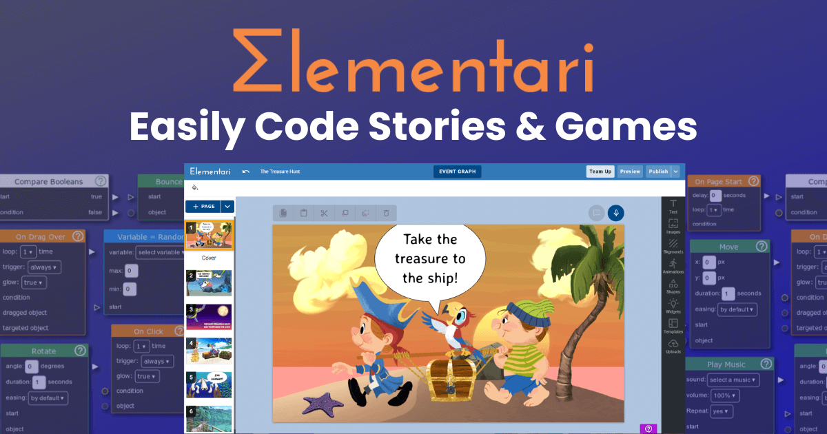 smalchow's tweet card. At Elementari, coding meets creativity. Our engaging projects combine arts, literacy, and tech to make learning coding accessible and fun for every child.