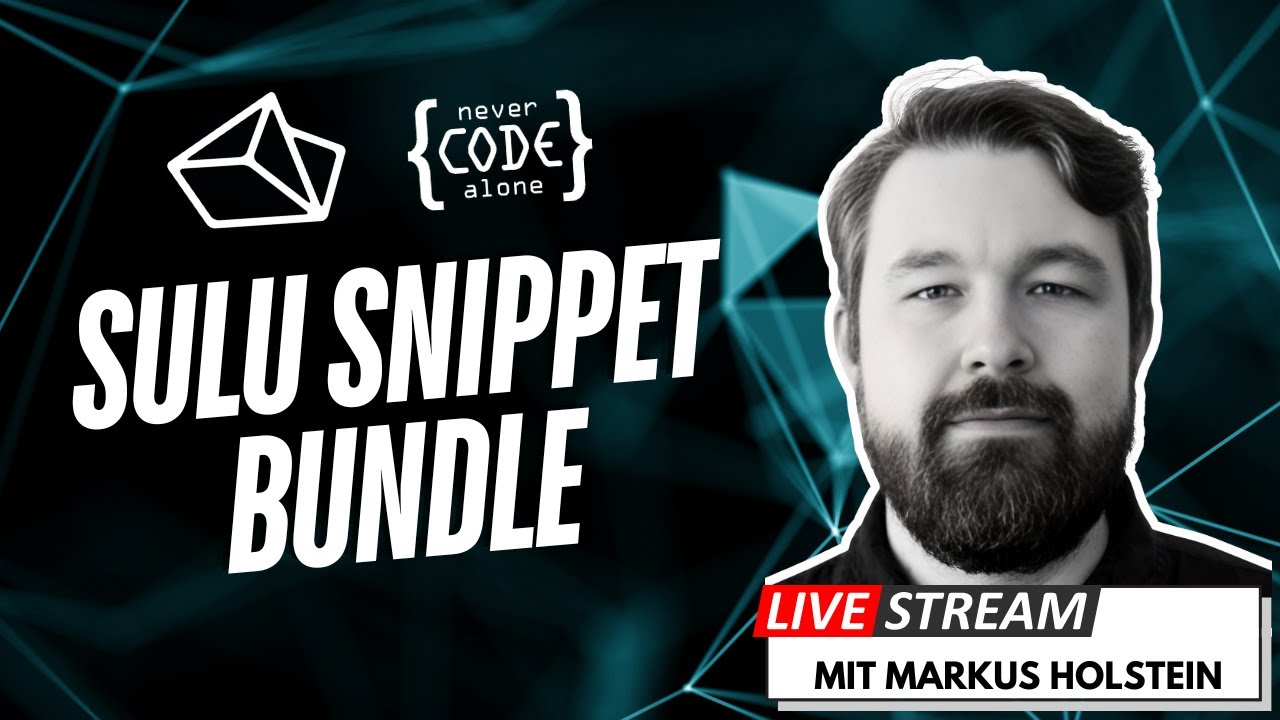 nevercodealone's tweet card. Sulu-Snippets auf Steroiden mit dem Sulu-Snippet-Bundle - Stream mit...